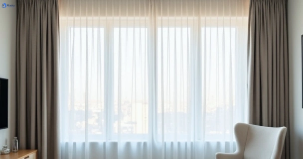 Restored vibrant drapes in gailes QLD after Matty Curtain Cleaning